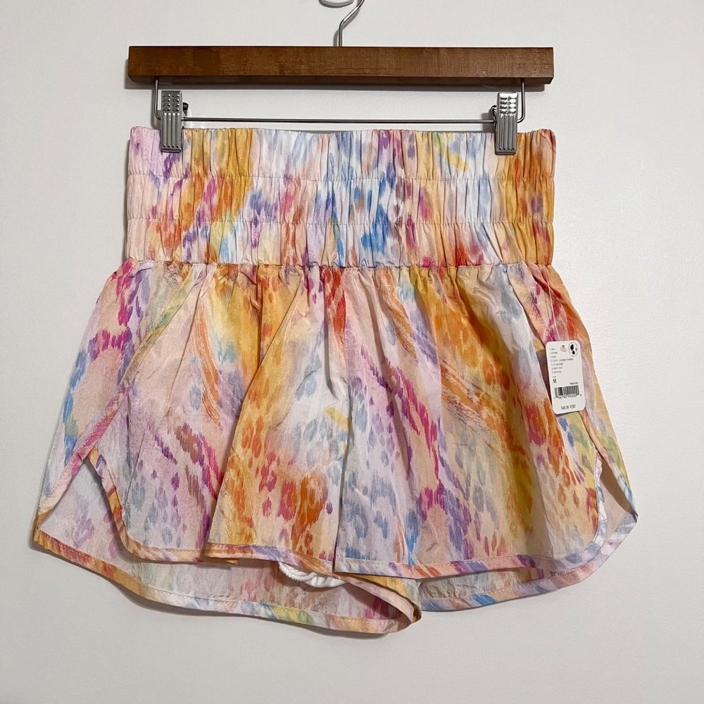 NWT Free People Movement The Way Home Shorts in Cosmic Combo - Picture 2 of 5